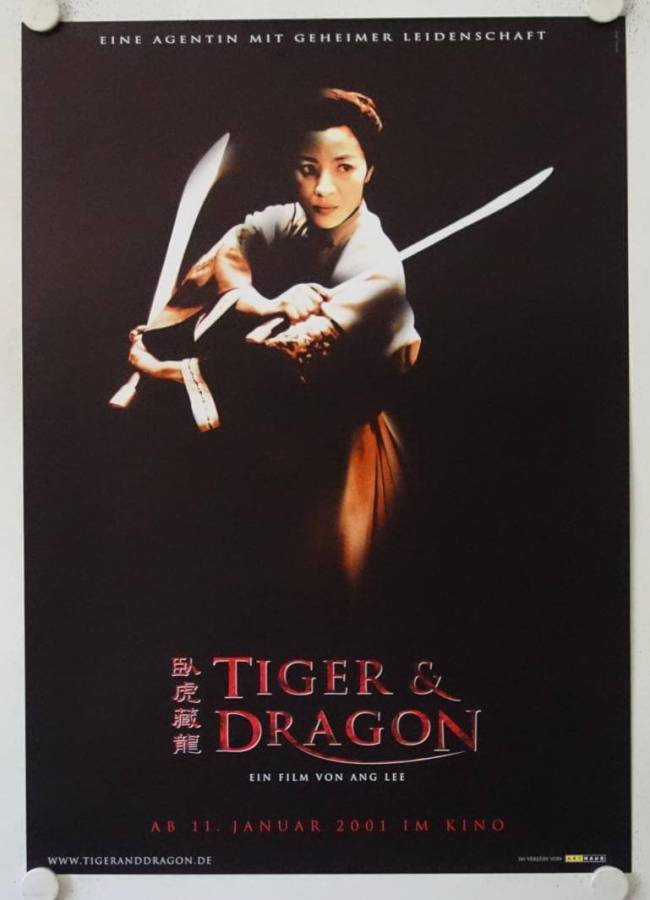 Hidden Tiger Crouching Dragon original release german movie posters (4)